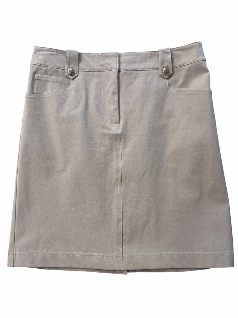 J. McLaughlin Khaki Color Pencil Skirt
